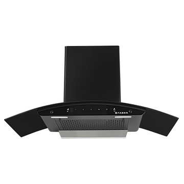 Faber India HOOD SYDNEY FL SC AC BK 90 Chimney For Kitchen